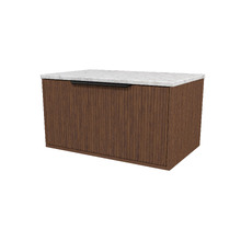 Elwood Dockland 750mm Carrara Wall Hung Single Vanity Unit